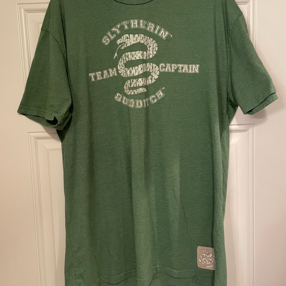 Slytherin Quidditch Team Captain Green T-Shirt